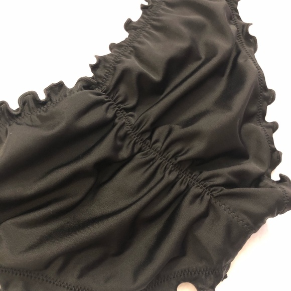🖤5 for $20🖤 NEW Victoria’s Secret Swim Cinched Cheeky Bikini Bottoms in Black - Picture 7 of 15
